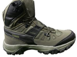 Lakhani Touch High Ankle Light Weight Trekking Shoes | Anti skid water resistant ( MARCOS ) Olive