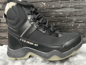 CTR High-Ankle Waterproof Snow-Proof Trekking Shoes with Warm Fur Lining – Ultimate Comfort for Winter Adventures