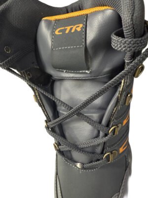Coasters CTR RUB-50 Waterproof High Ankle Anti-Skid Trekking & Hiking Shoes – Durable Outdoor Adventure Boots ( Cement Mango colour ) - Image 6