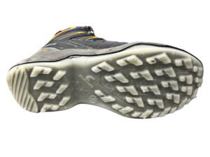 Coasters CTR RUB-50 Waterproof High Ankle Anti-Skid Trekking & Hiking Shoes – Durable Outdoor Adventure Boots ( Cement Mango colour ) - Image 7
