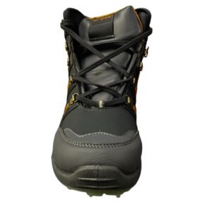 Coasters CTR RUB-50 Waterproof High Ankle Anti-Skid Trekking & Hiking Shoes – Durable Outdoor Adventure Boots ( Cement Mango colour ) - Image 3